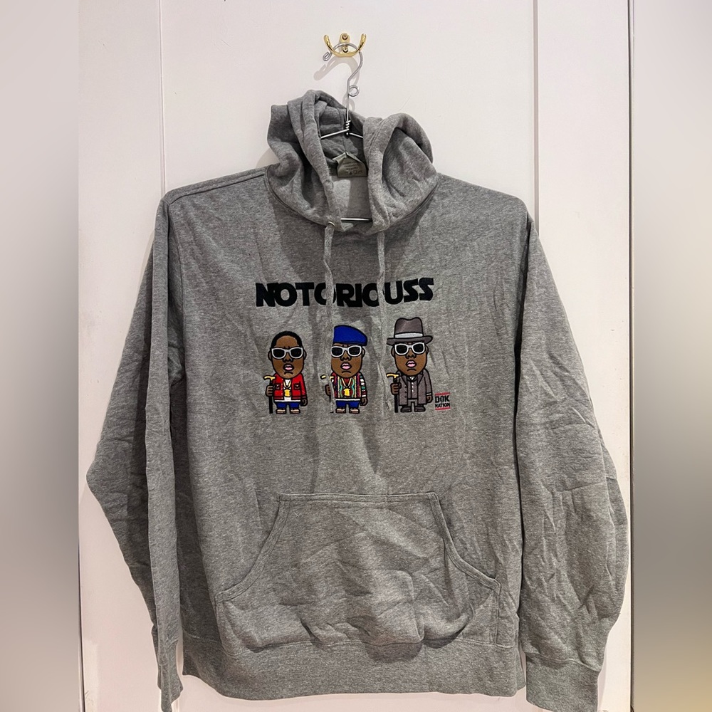 NOTORIOUSS unisex embroidered hoodie